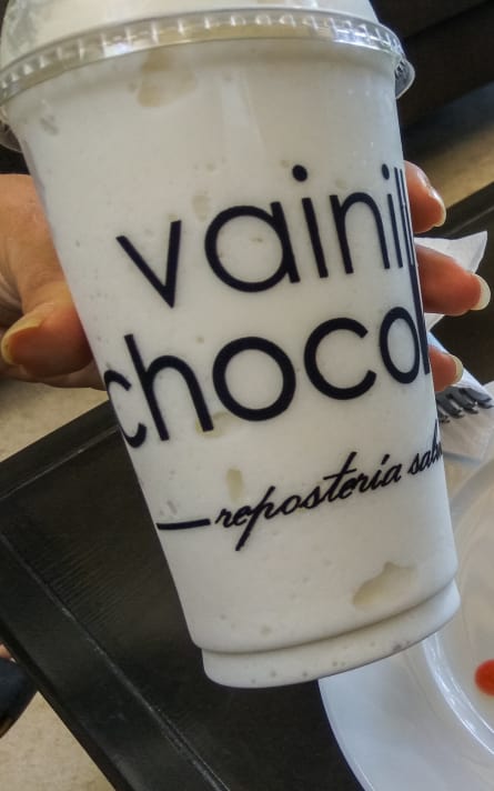 White Chocolate Frappe from a chocolatier in Merida 2017