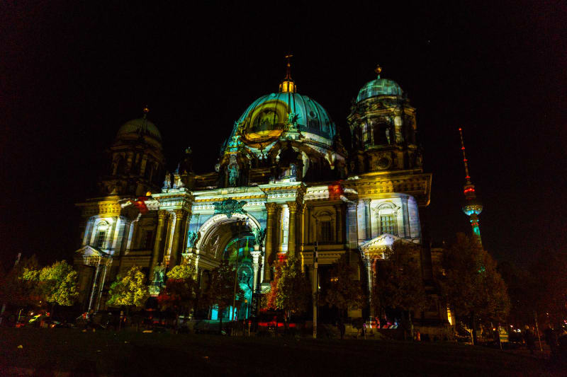 berlin cathedral festival of lights 2017