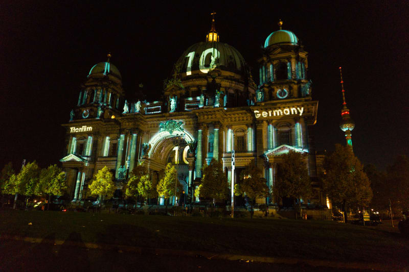 berlin cathedral festival of lights 2017