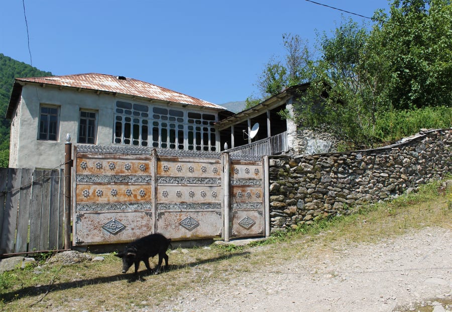 a village near Kutaisi