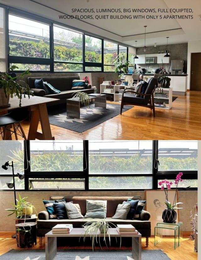 Private Space for Rent.  Quiet, spacious & Inspiring Artist’s Apartment in CDMX (FULL OR SHARED) — photo 5