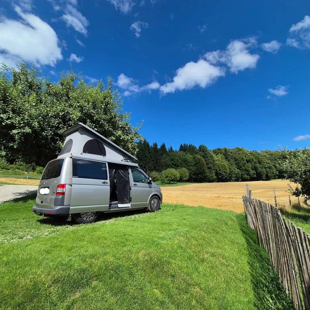 Camp beim Himmelricher Apfelbaum