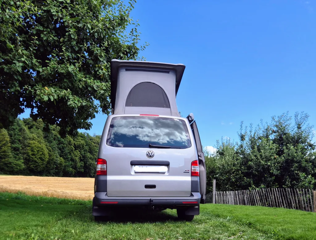 Camp beim Himmelricher Apfelbaum