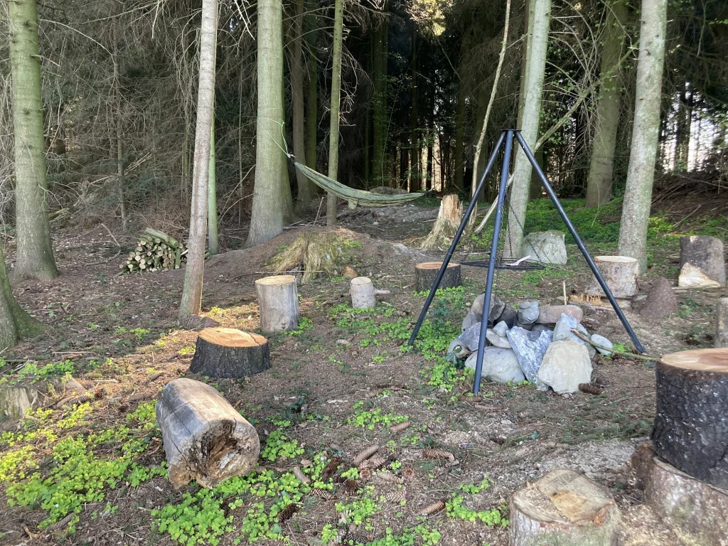 Rütihof - Camp am Waldrand