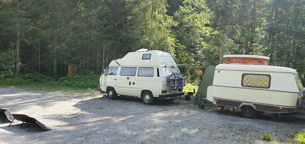 Jaunbach-Camp hinter den Gastlosen