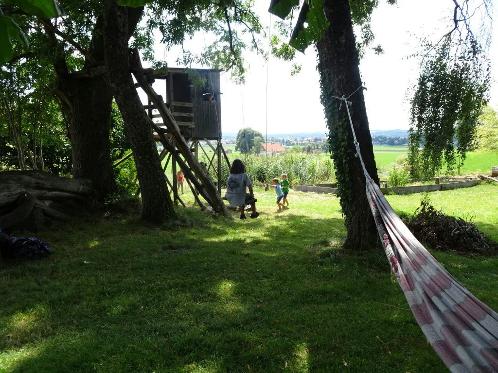 Gemütliche Stadelatmosphäre