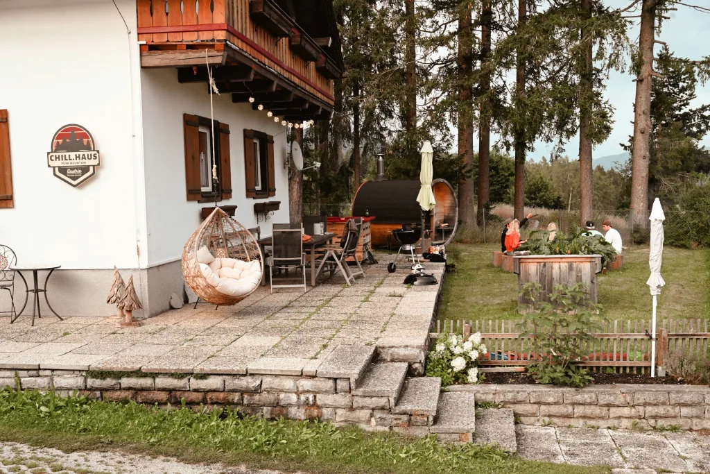 CHILL.PLATZ mit Feuerstelle & Sauna