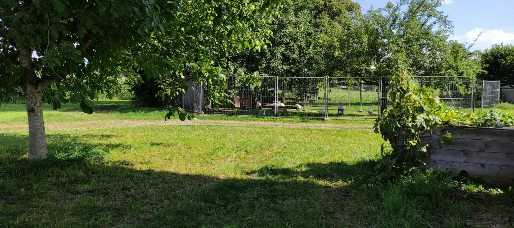 Abgelegener Bauernhof im Grünen