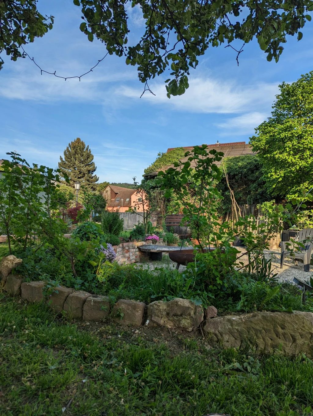 Campen im Hofreute Garten