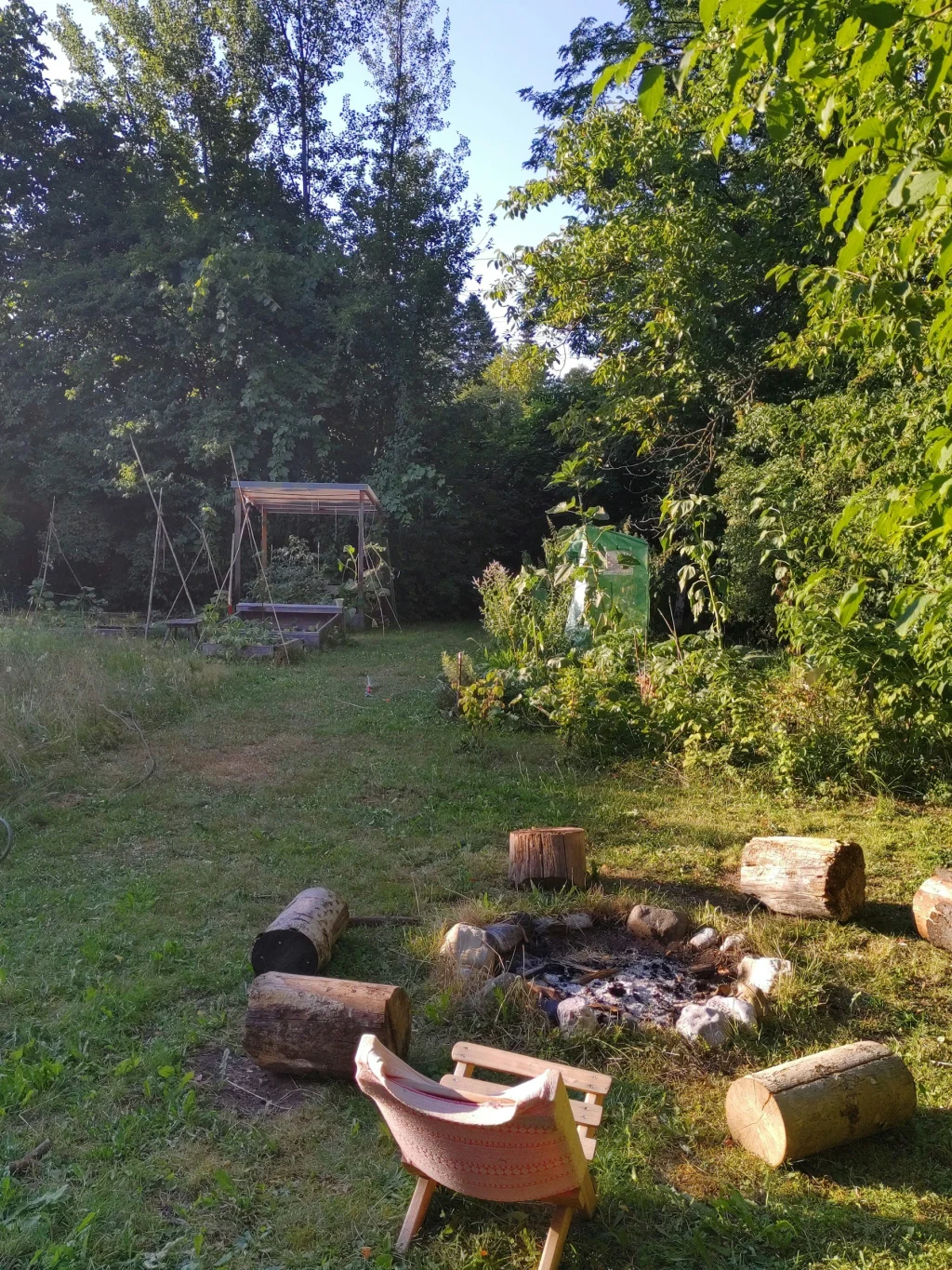 Geschützter Garten nähe Zentrum