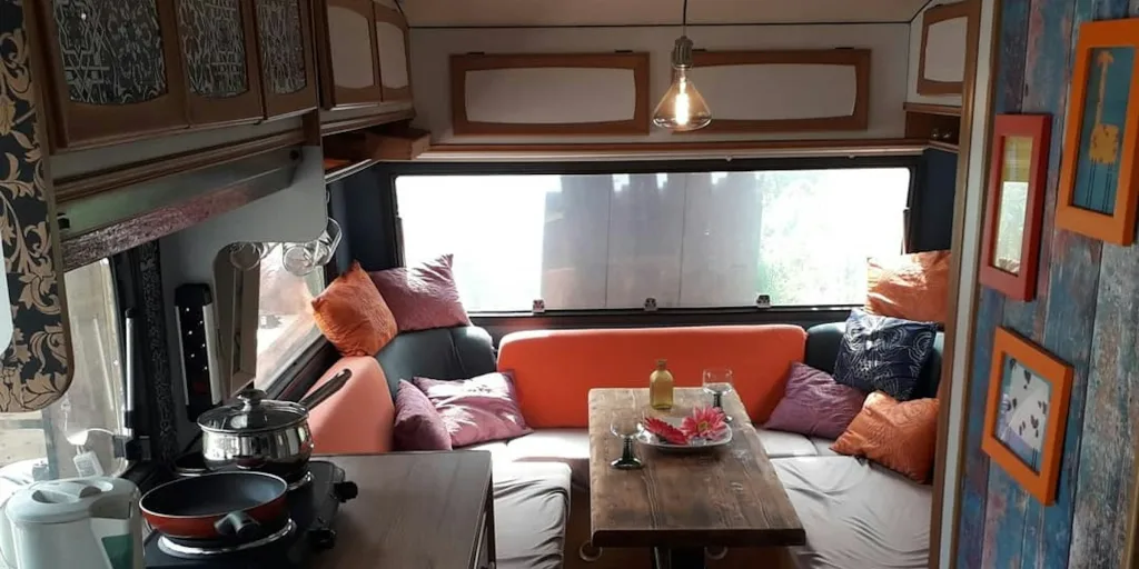 Gemütlicher Wohnwagen