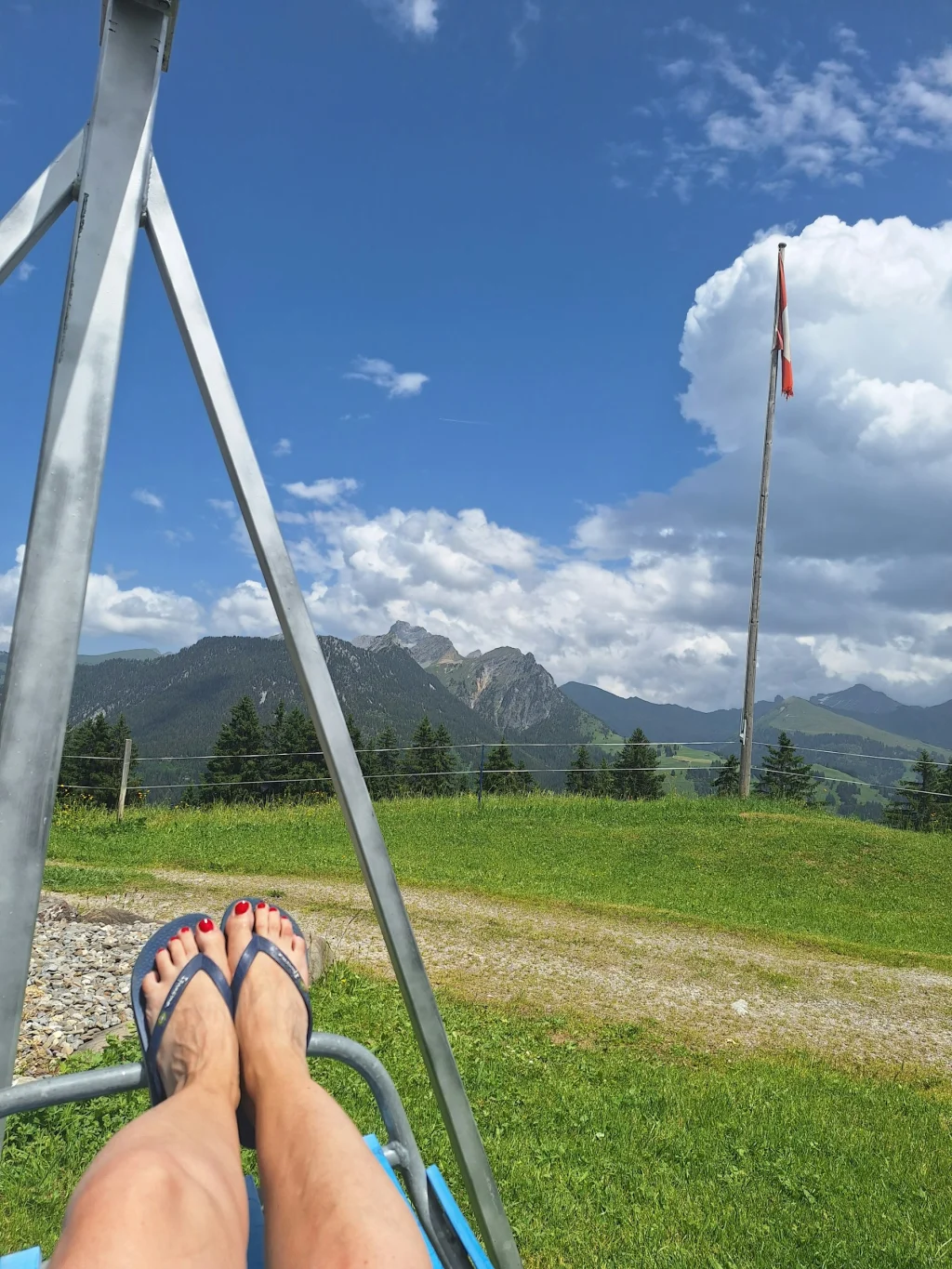 Ritz Camp - Berge im Blick