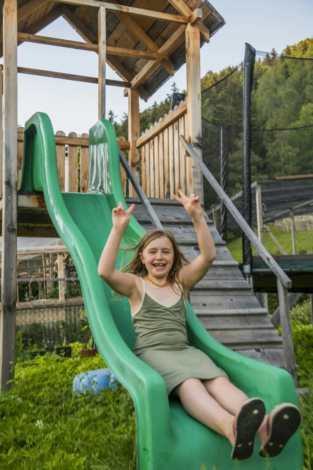Stellplatz für Camper am Bauernhof