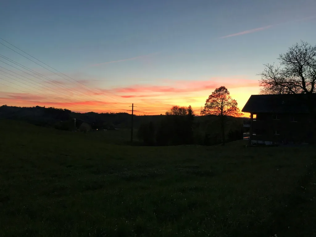 Schlössli-Camp, Sunset