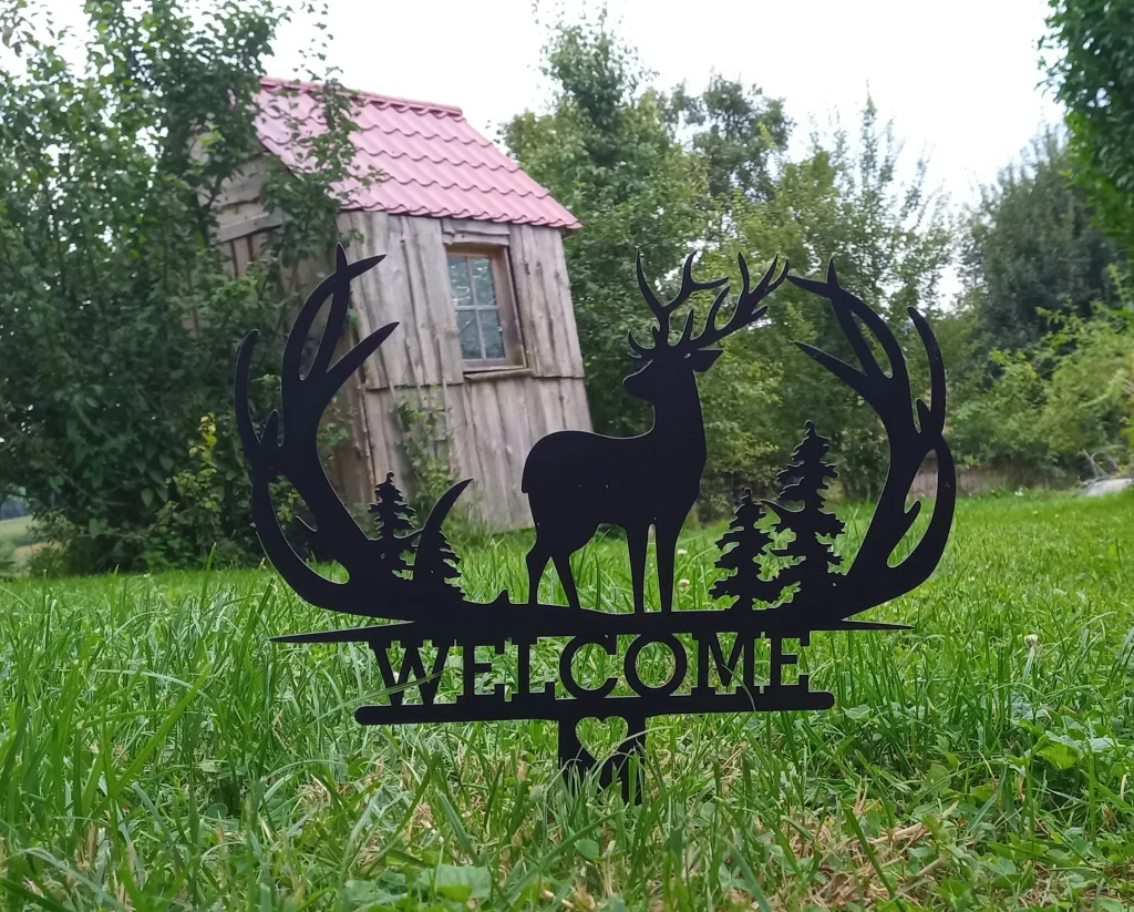 Campen auf dem Bauernhof