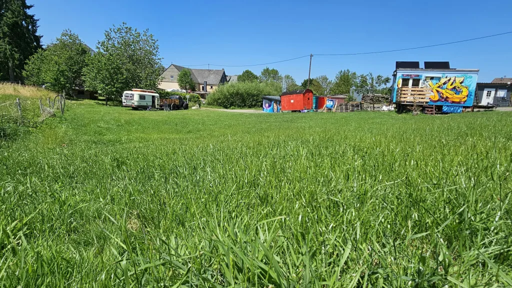 Camping oberhalb des Moseltales