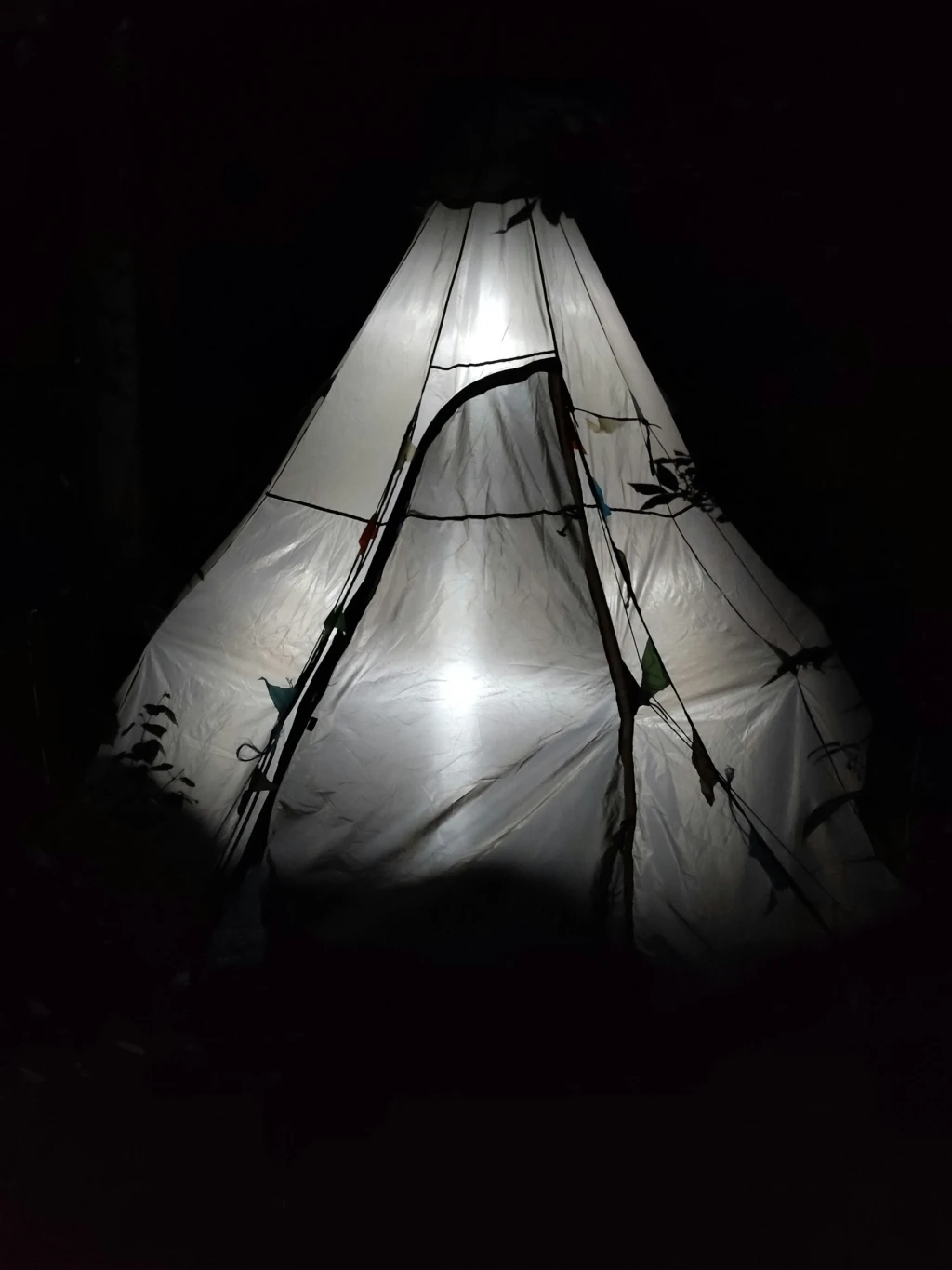 Tipi direkt a.Bach und Nationalpark