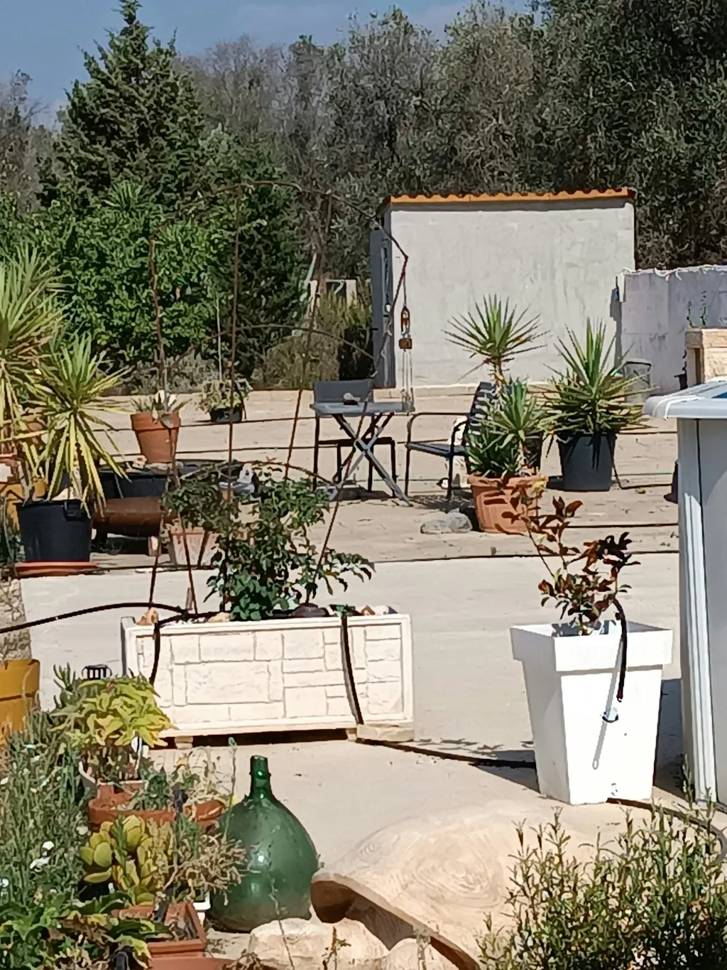 Camping im Privatgarten