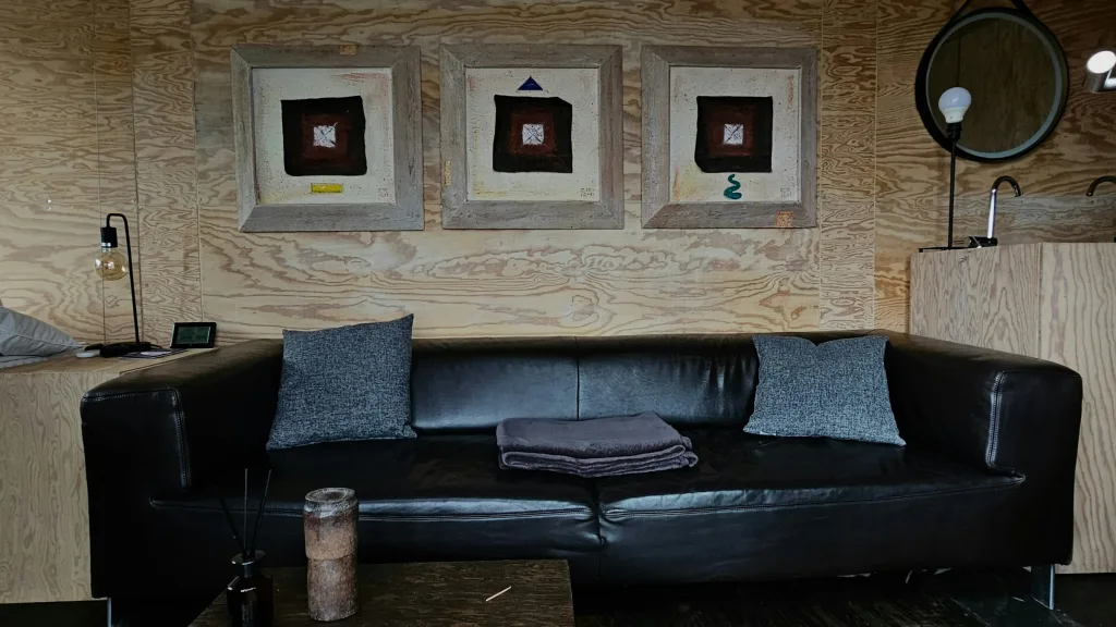 nomad cube,  tiny house; minimalistisch