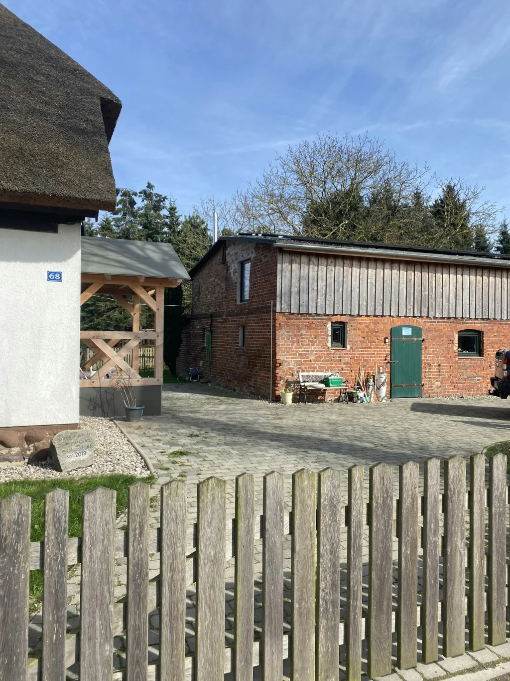 Kleine Hütte am Wald in Ostseenähe
