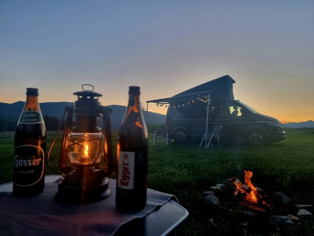 Auszeit mit Blick zum Zirbitzkogel