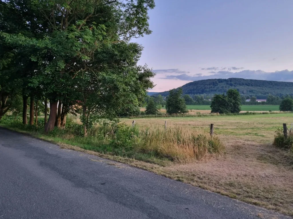 Weide mit Ausblick zum Ith