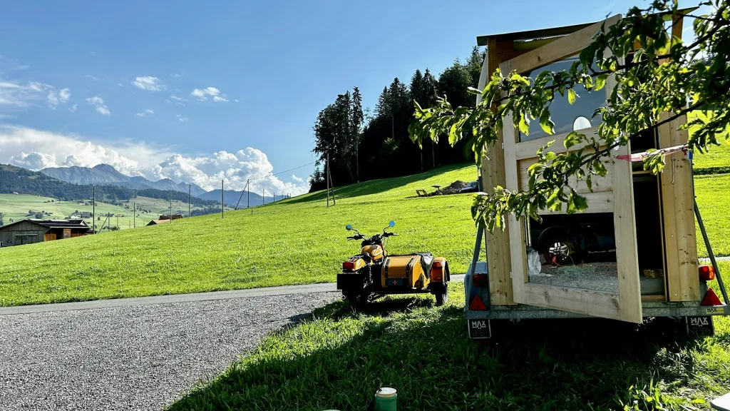 Auszeit auf dem Hinterhof