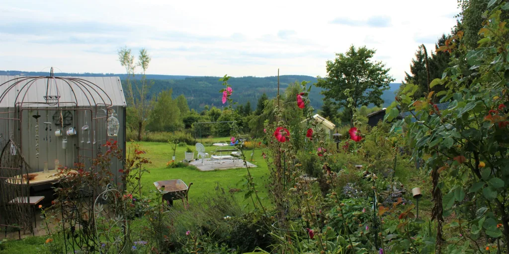 Camping bei der Minigolfanlage