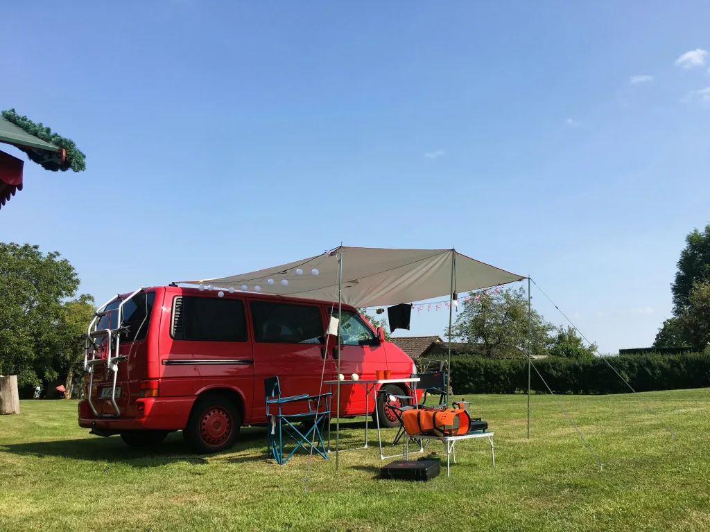 Campen wo die Heidschnucken leben