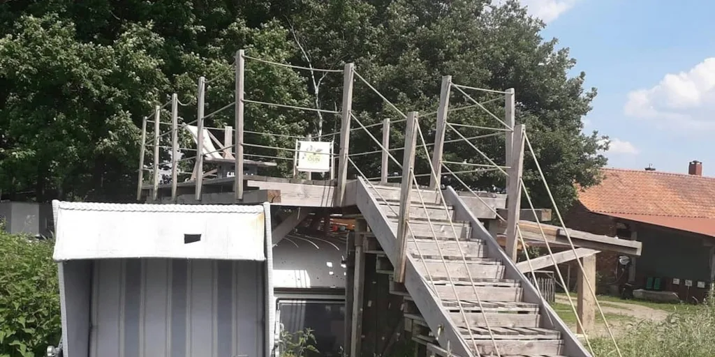 Gemütlicher Wohnwagen
