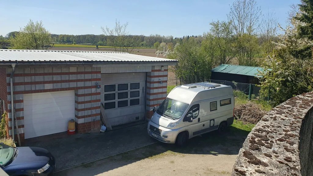 Übernachten am Feldrand