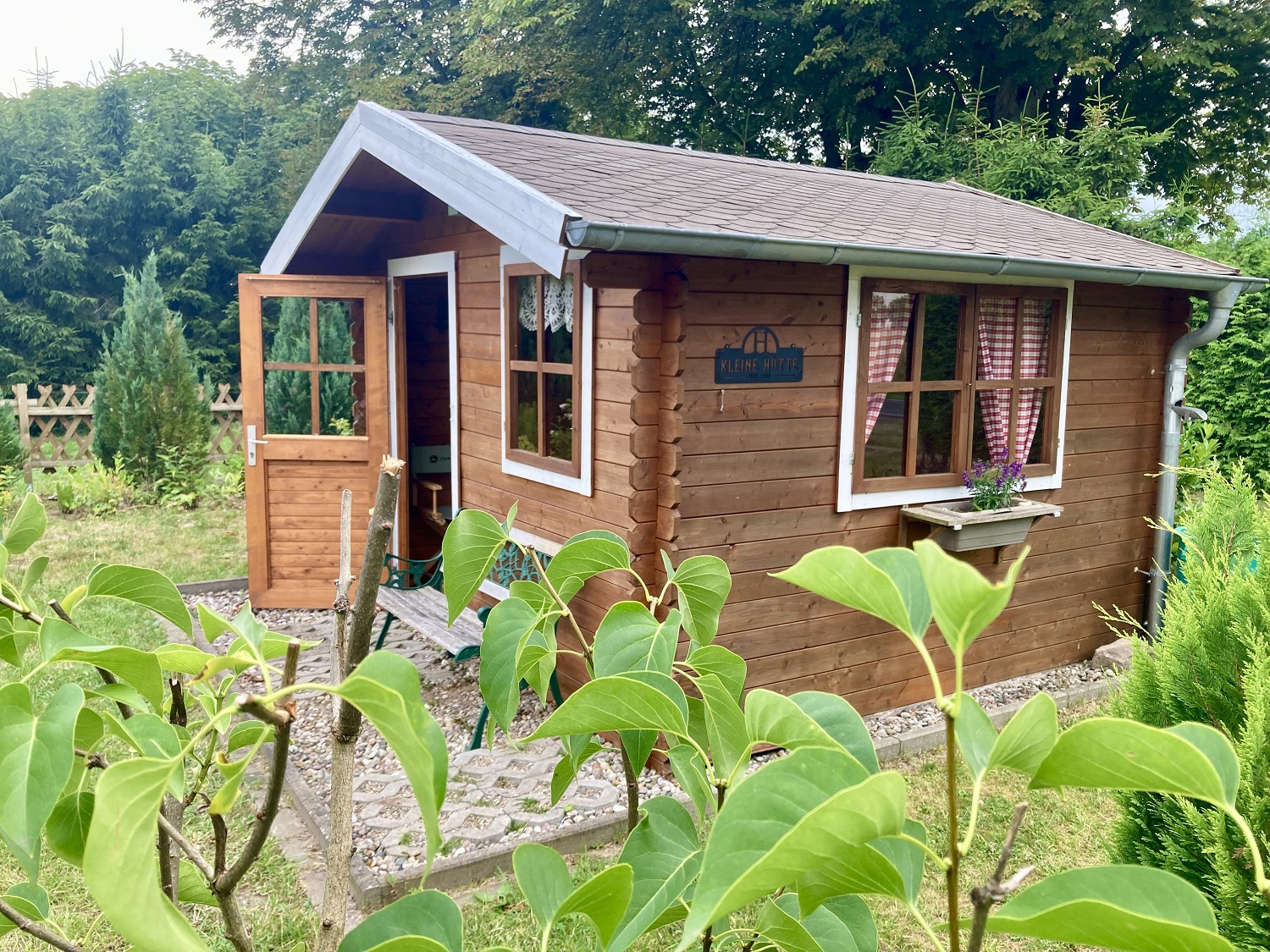kleine Hütte - am Stellplatz Draußenglück