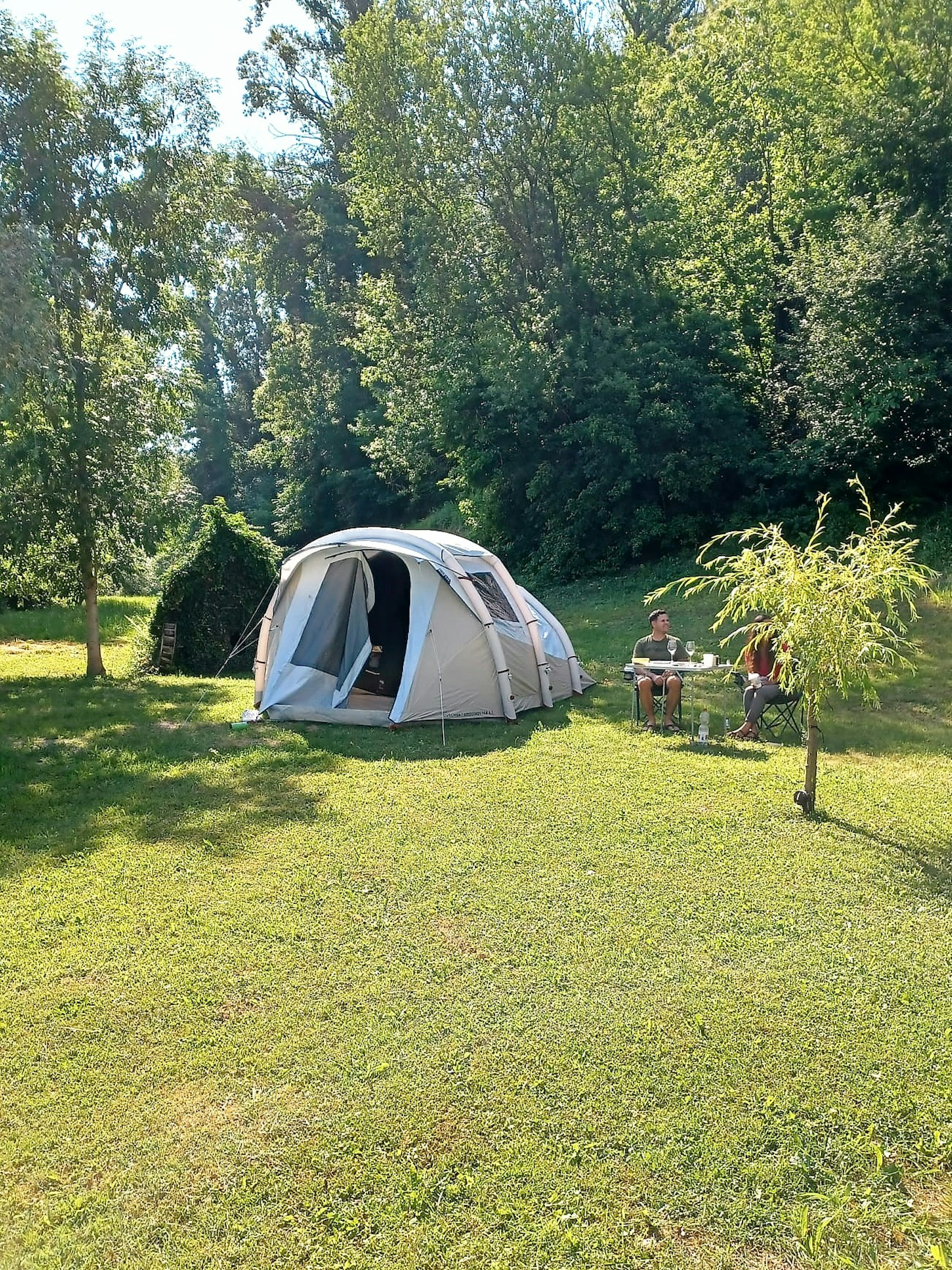 Idyllisch Entschleunigen im Zelt🏕️