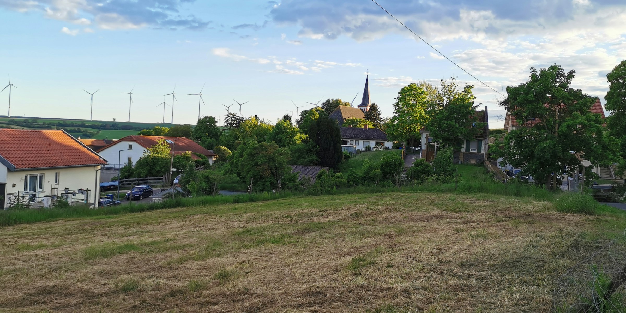 Wiese mit Blick auf den Odenwald photo 5
