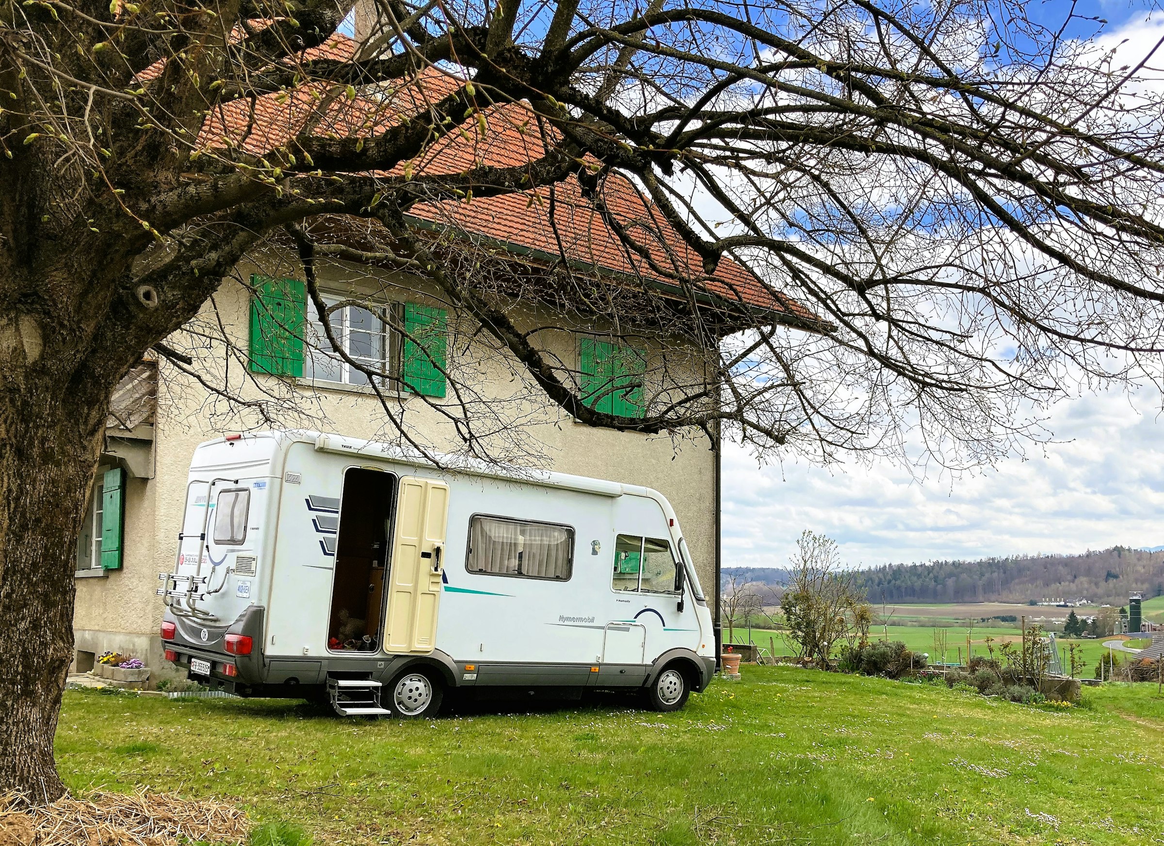 Pontet - camp sous le tilleul