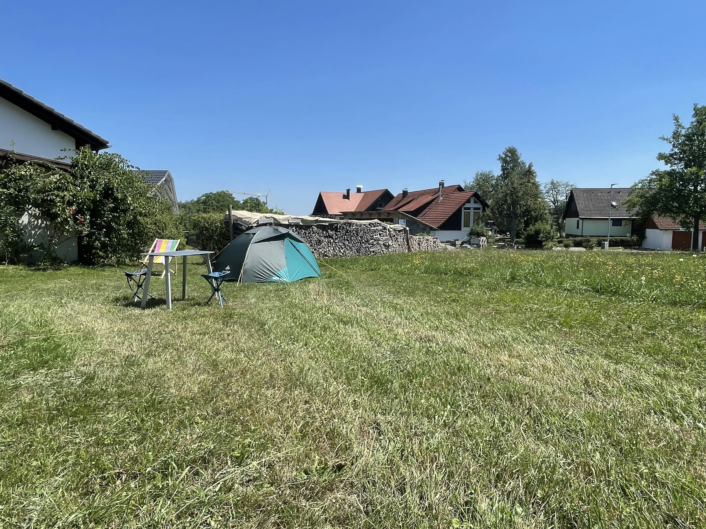 Auszeit im Rosendorf mit dem Zelt photo 3