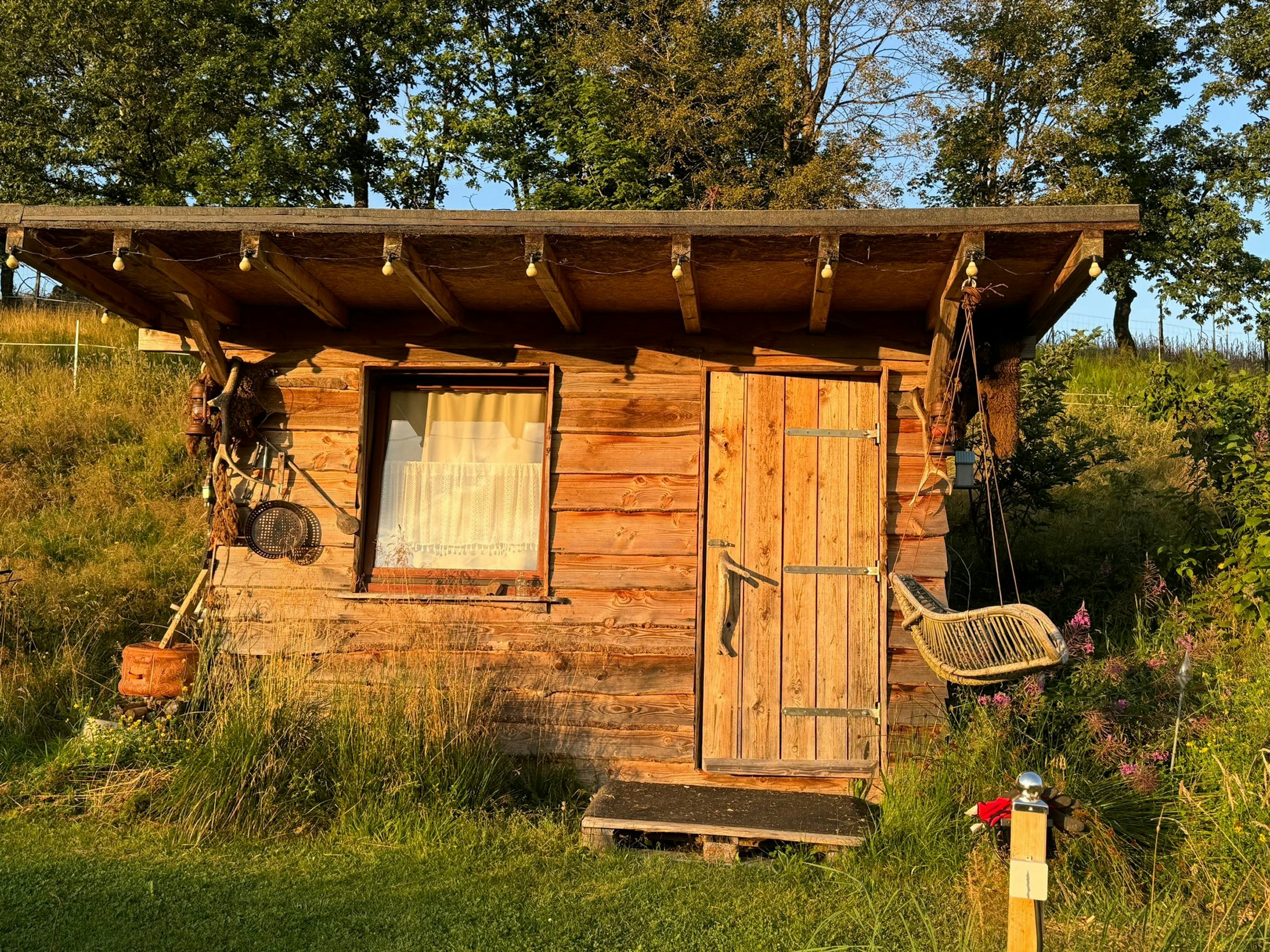 Trapperhütte „Demian“ am Teich photo 3