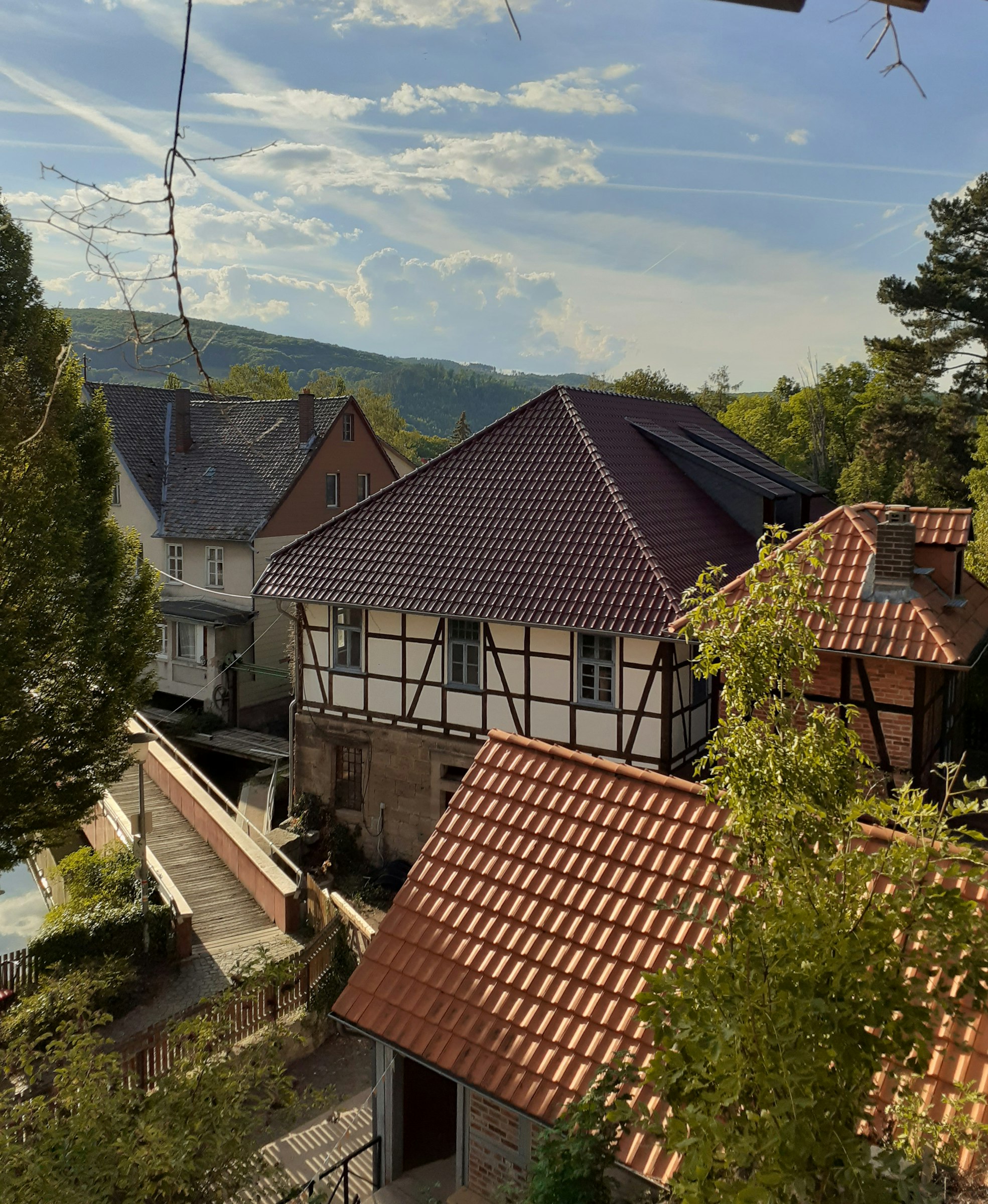 Zelten mit Stadtmauer u. Werrablick photo 4