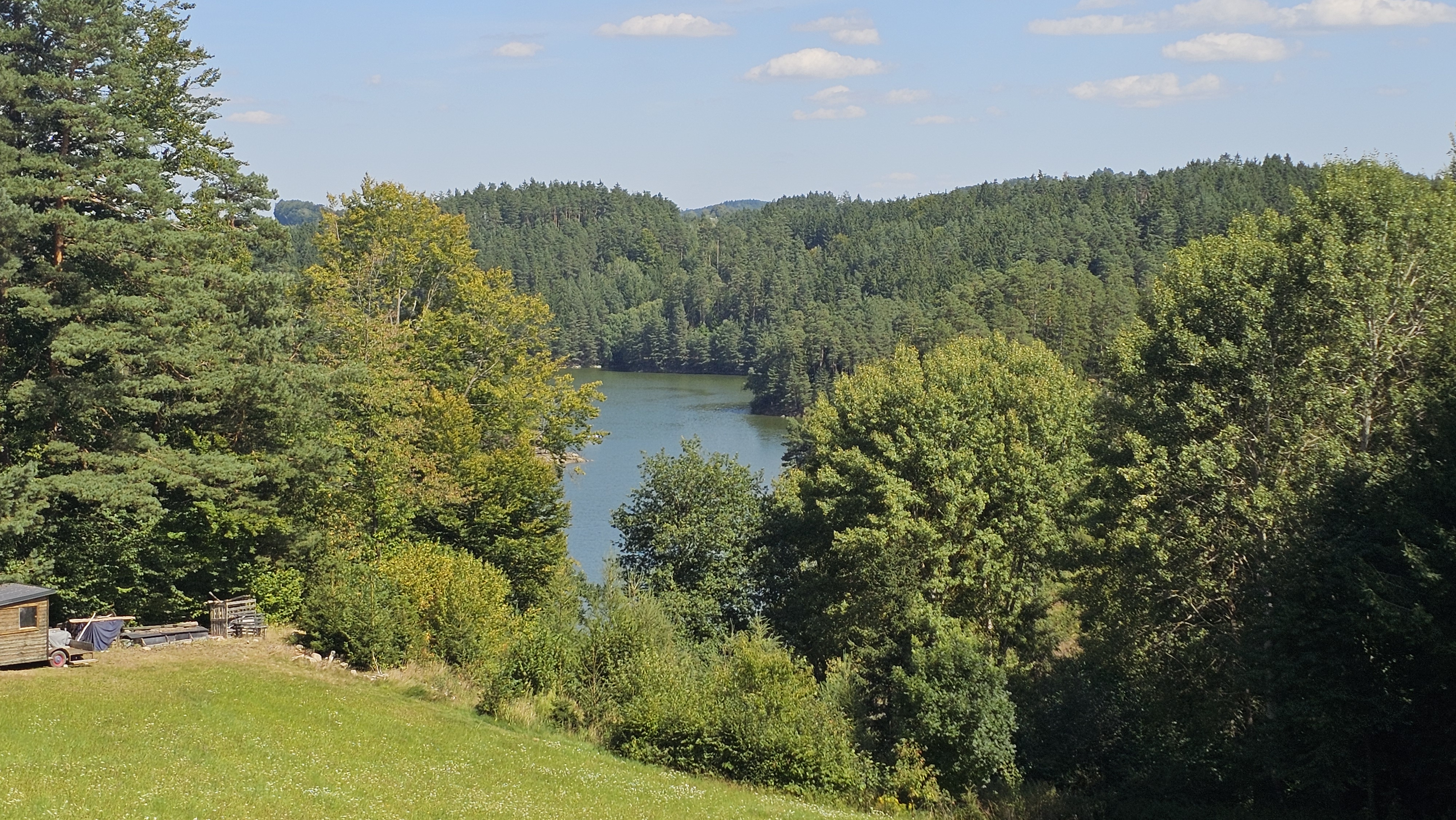 Zelten am Stausee Ottenstein. Ruhig photo 2