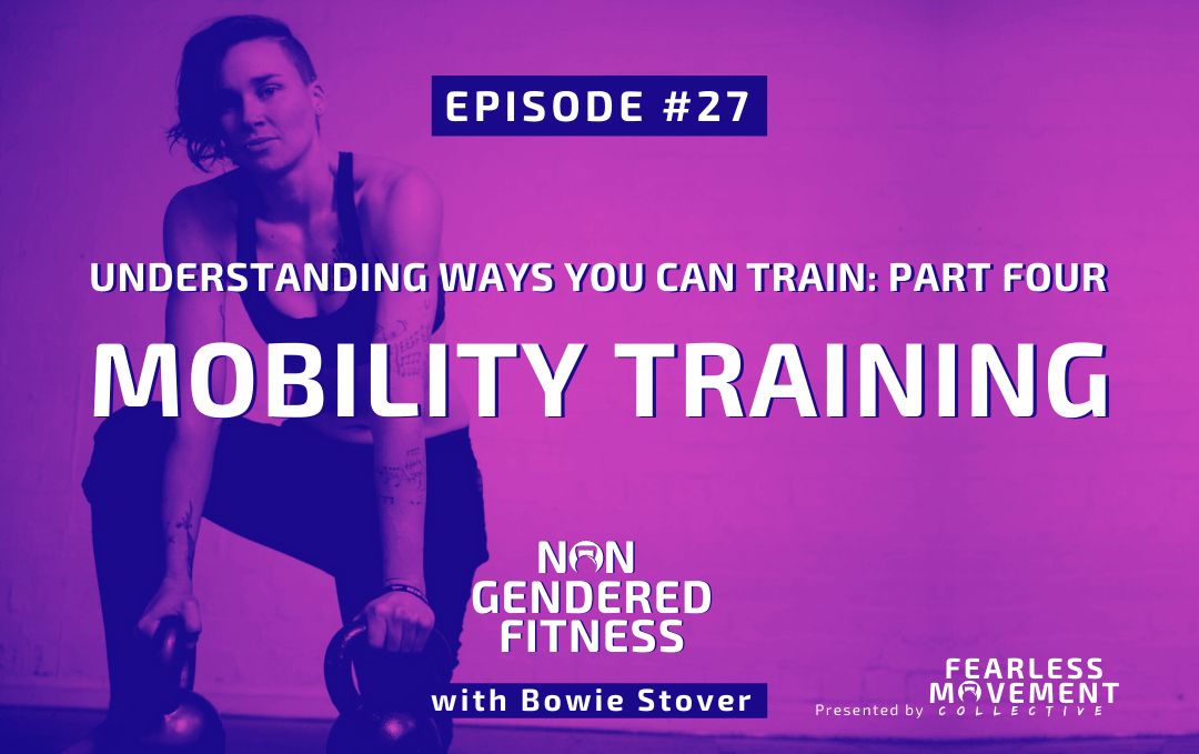 [Episode 27] Understanding Ways You Can Train: Part Four – Mobility Training