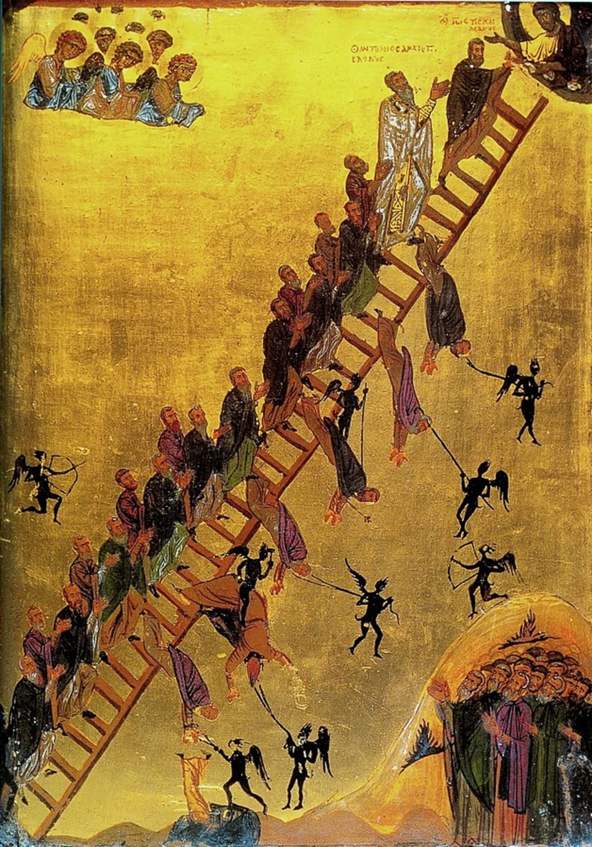 攀爬天梯