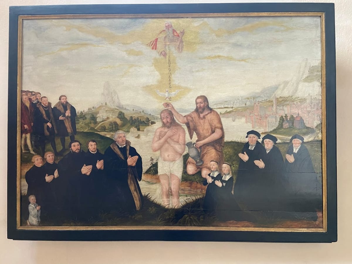 耶穌受洗圖