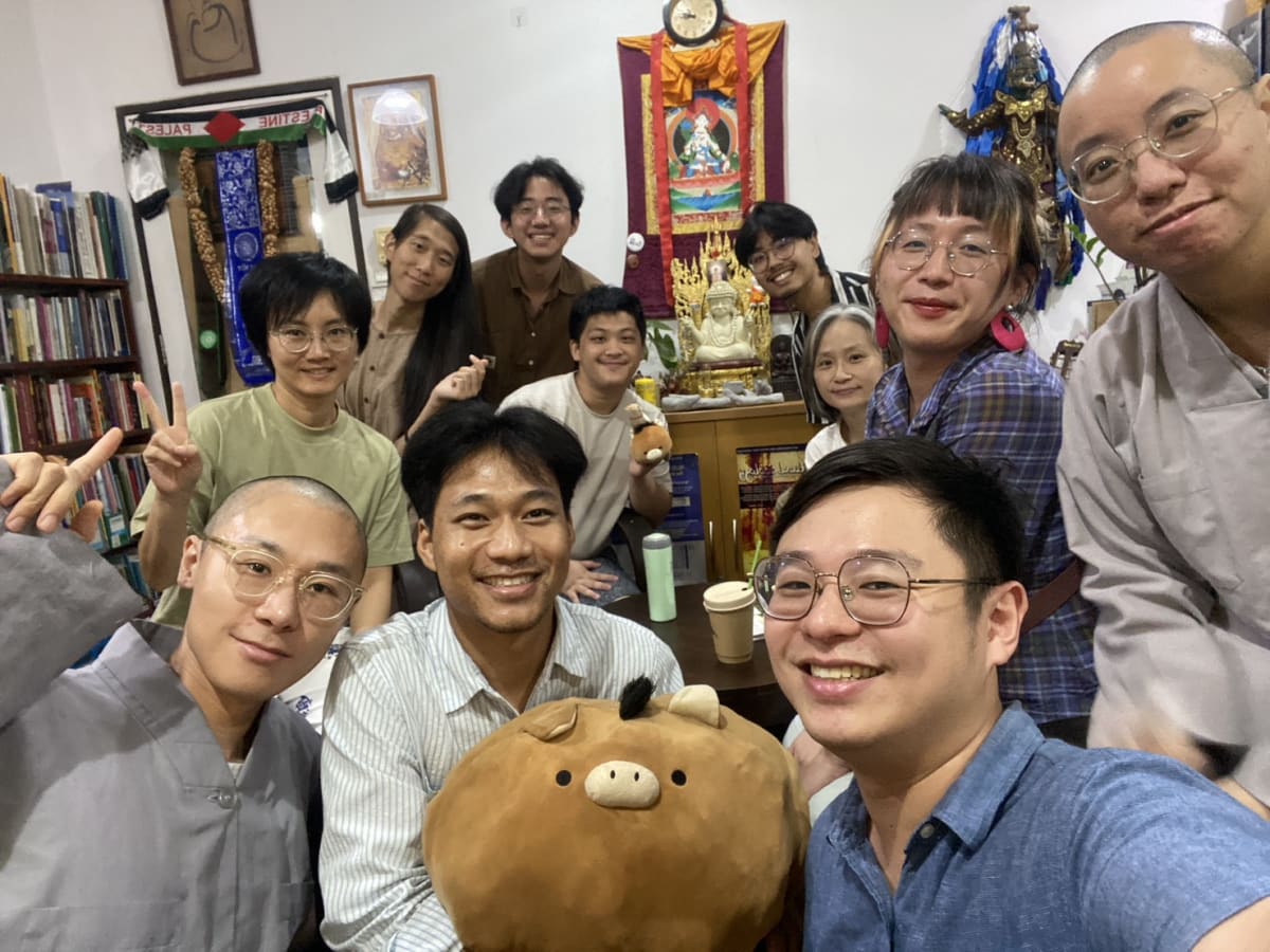 交流行程最後一天的參與成員合影