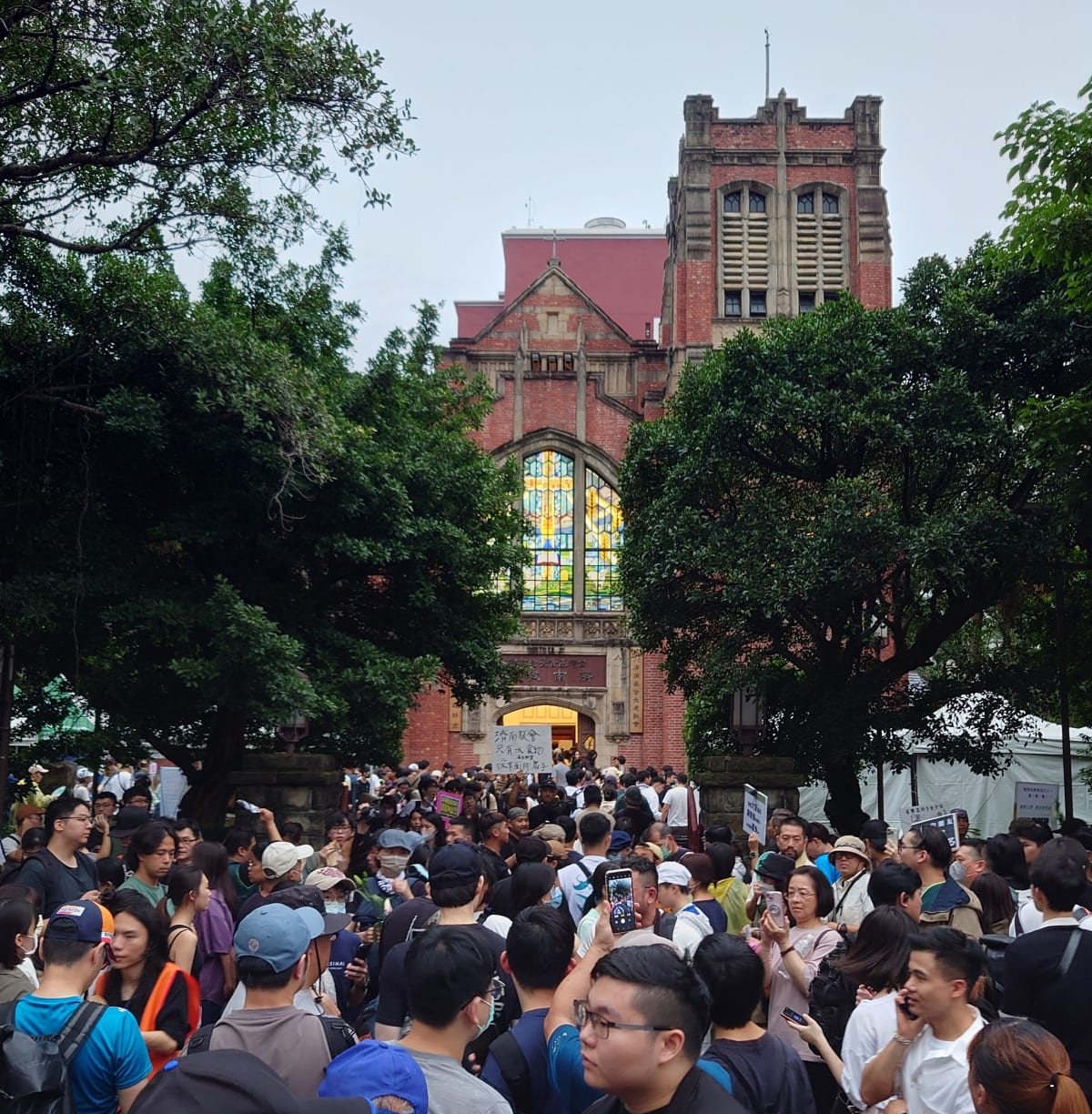 2024年5月青鳥行動期間的濟南教會