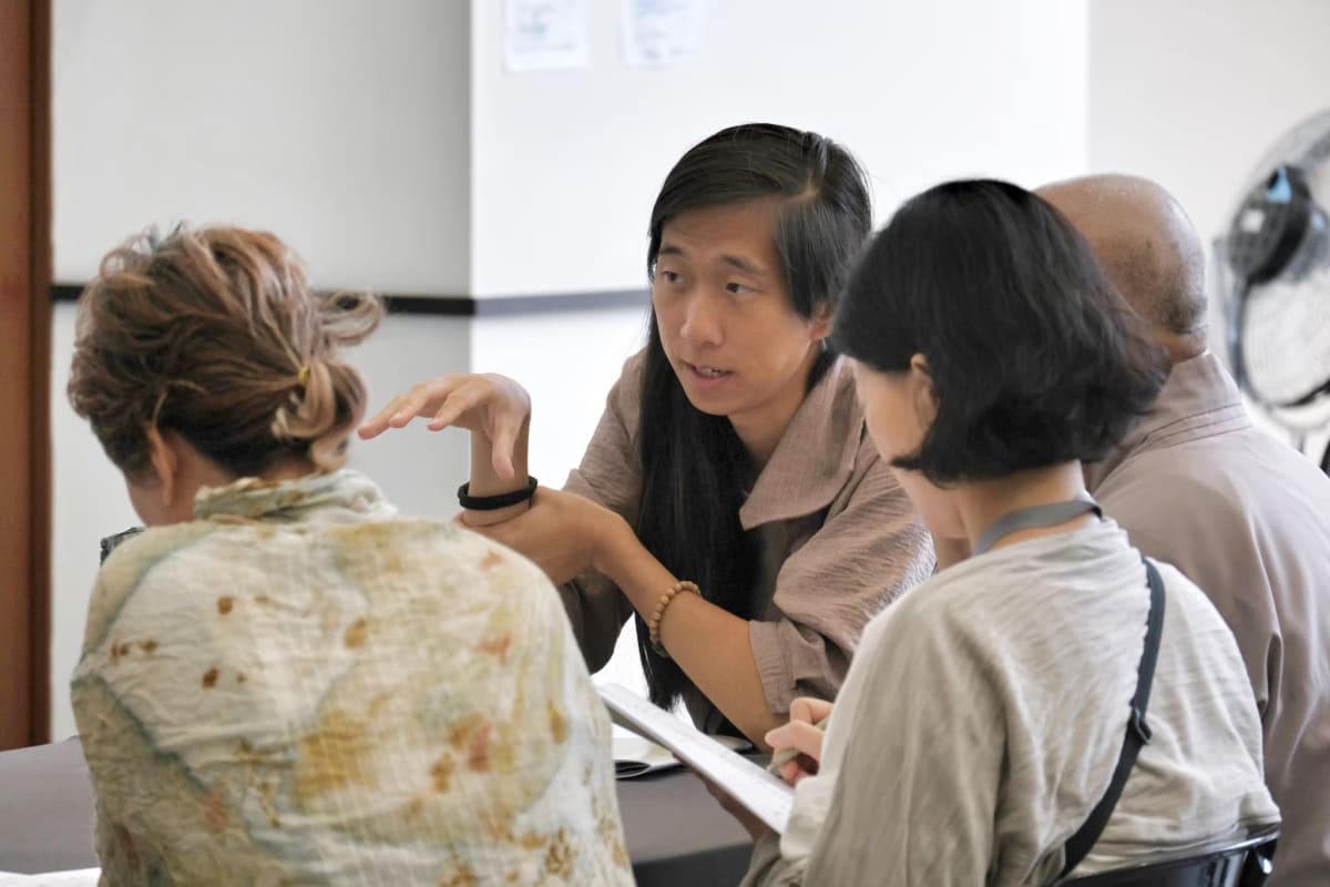 真人圖書館現場:跨性別倡議者有靈的分享