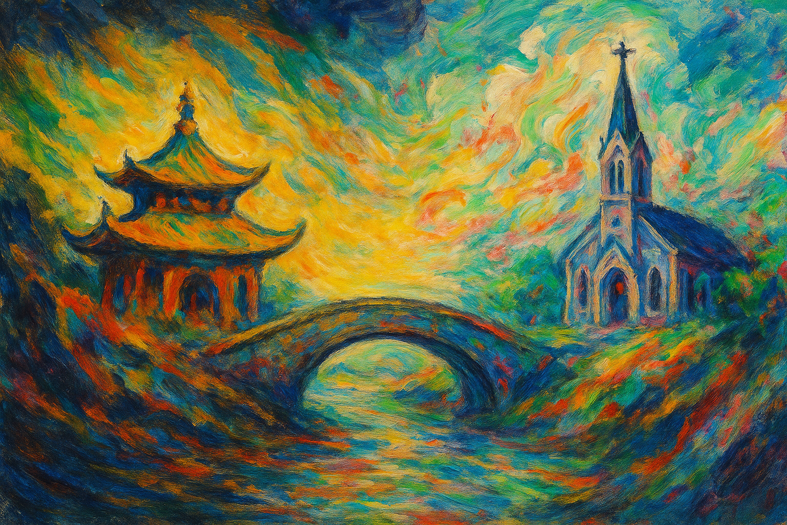 成為一座橋
