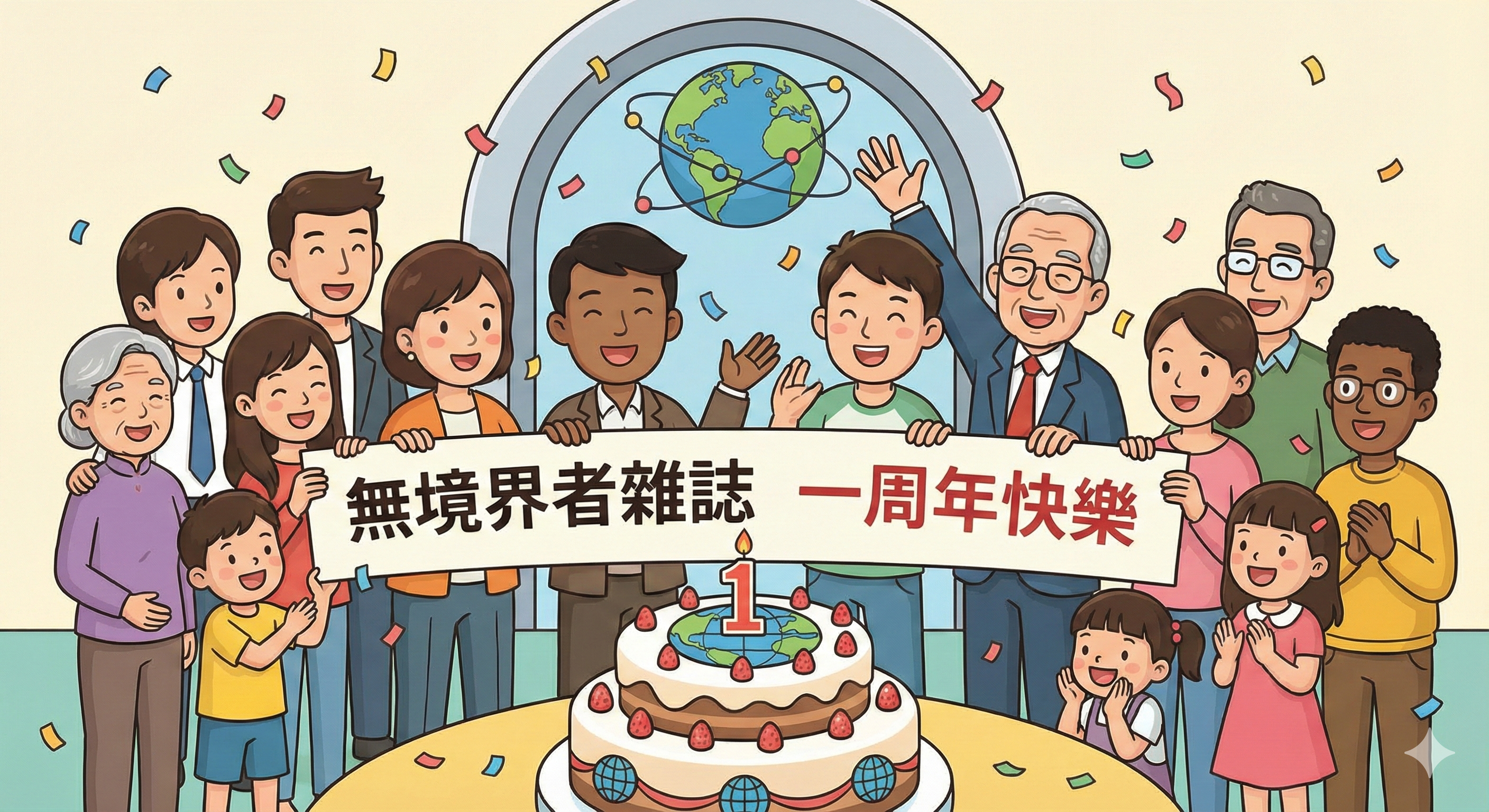 無境界者雜誌一週年