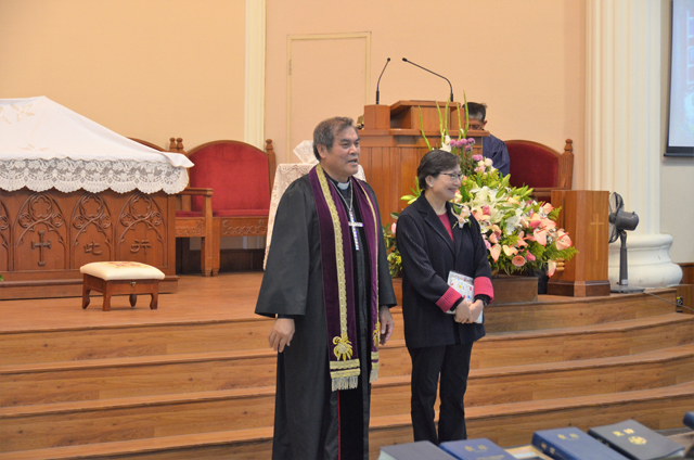 葉菊蘭女士受洗