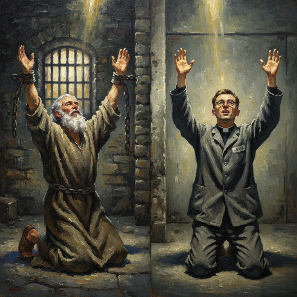 戴著鎖鏈歡呼的先知