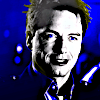 Captain Jack Harkness with blue duotone